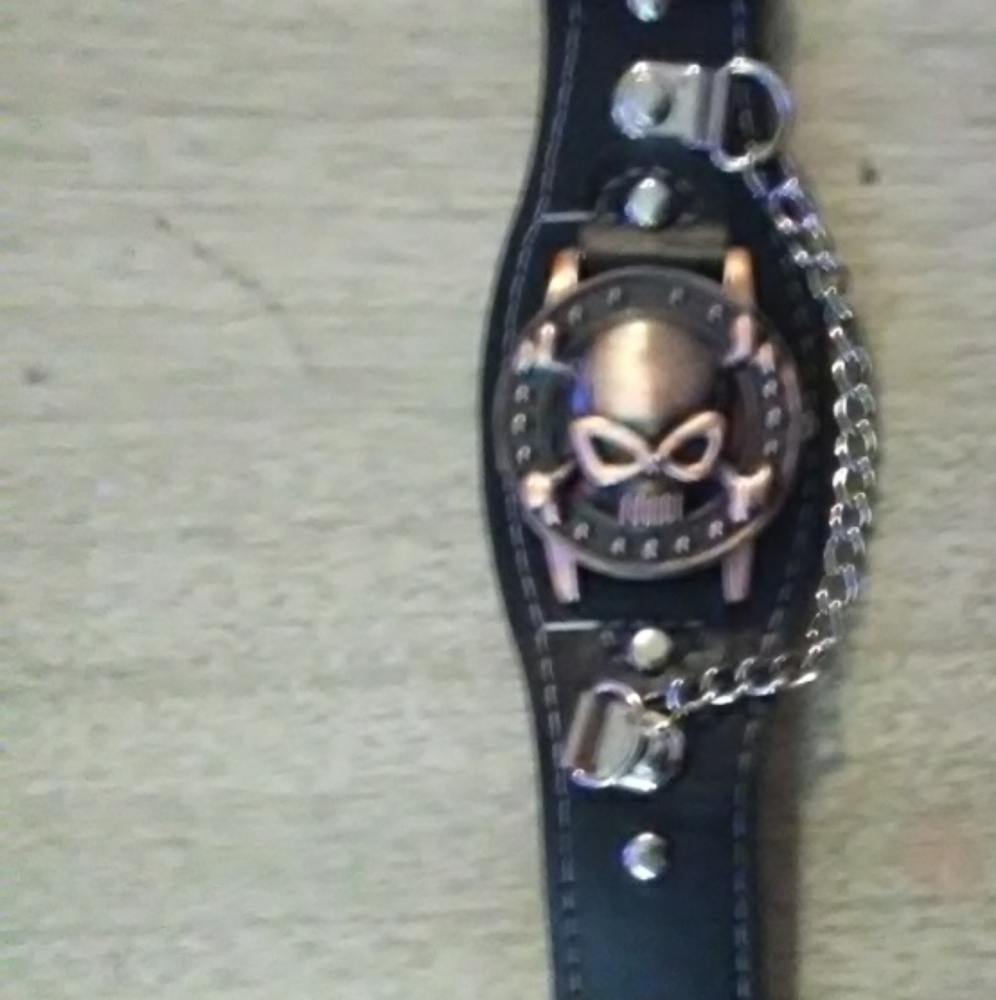 Watch with bad ass band